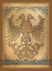 ハイブリッドスリーブコレクション　紋章「双頭の鷲」