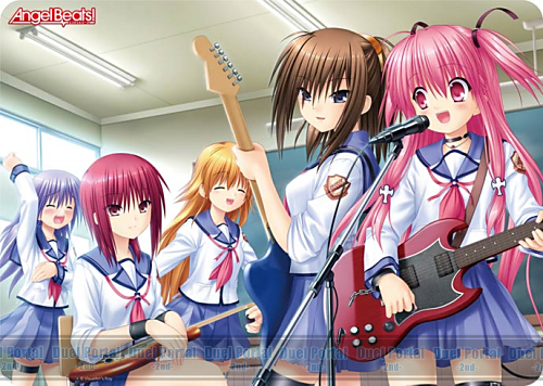 キャラクター万能ラバーマット　Angel Beats!「Girls Dead Monster」