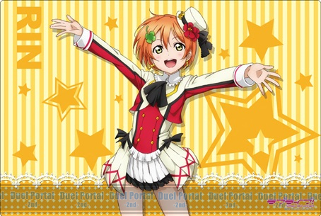 ブシロード ケース付きラバーマット Vol.5　ラブライブ！『星空 凛』