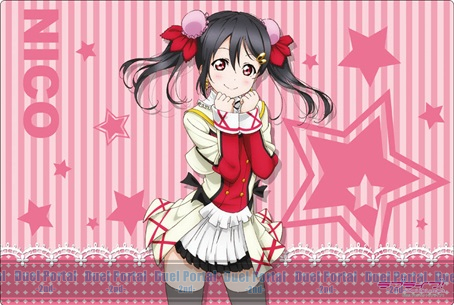 ブシロード ケース付きラバーマット Vol.7　ラブライブ！『矢澤 にこ』