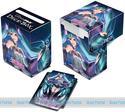 ウルトラプロ　デッキボックス（仕切板付き）　初音ミク