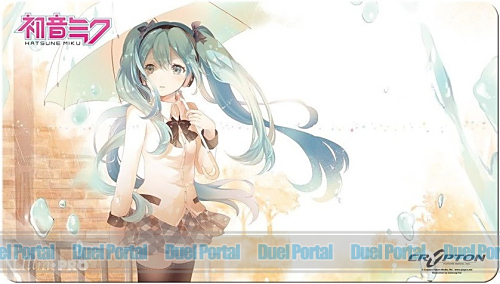 ウルトラプロ　プレイマット　初音ミク　雨