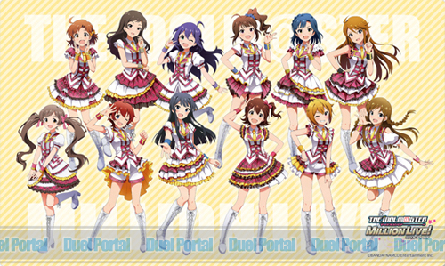 アイドルマスターミリオンライブ！　M@STERS OF IDOL WORLD!!2015　メモリアルフレキシブルラバーマット