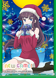 きゃらスリーブコレクション マットシリーズ NEW GAME! 「滝本 ひふみ（サンタ）」(No.MT305)