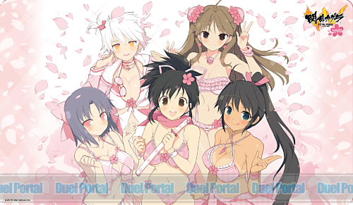 キャラクターラバーマット　閃乱カグラ ESTIVAL VERSUS  -少女達の選択- 桜 EDITION (ENR-016)