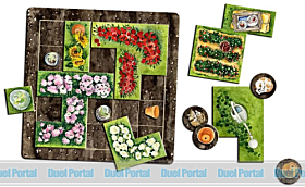 自分の庭の花壇を隅々まで植物で埋めつくそう ボードゲーム コテージガーデン 日本語版発売決定 Duelportal