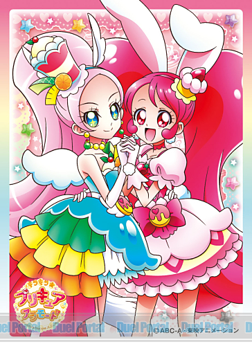 キャラクタースリーブ　キラキラ☆プリキュアアラモード　キュアホイップ＆キュアパルフェ(EN-515)