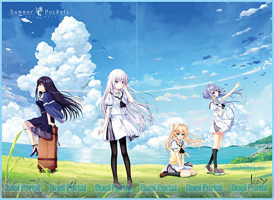 TCG万能プレイマット　Summer Pockets