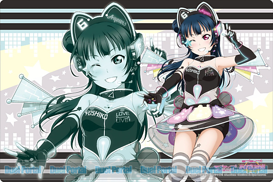 ブシロード ラバーマットコレクション Vol.141　ラブライブ！サンシャイン!!『津島 善子』