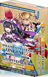 PHANTASY STAR ONLINE 2 TRADING CARD GAME スターター デッキ フォース